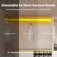 thumbnail image 4 of WANGQ LED Strip White 16.4ft/5m Neon Strip 12V Silicone Waterproof Flexible LED Neon Rope Light (Power Adapter Not Included), 4 of 8