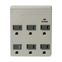 Front Entry Surge Protector with Wall Adapter
