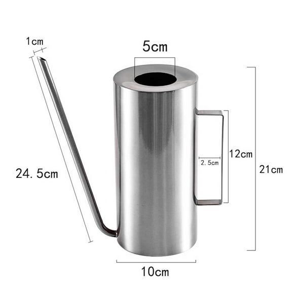 DeeCozy 1.5L Stainless Steel Water Cans sparkling water cans Succulents Potted Watering Kettle Garden Tool Outdoor Lawn Long Mouth Watering Pot