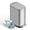 Sliver, variant on KSSKSS 2.6 Gallon/10L Slim Stainless Steel Bathroom Trash Can with Soft Close Lid, for Narrow Spaces,Bathroom, Bedroom (Silver)