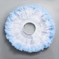 thumbnail image 2 of dazeni Womens Mesh Tutu Skirts Multi Layered Pleated Tulle Petticoat Tutu Puffy Birthday Party Skirt Tie Dye Sky Blue2 Free Size, 2 of 3