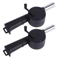 thumbnail image 6 of OUNONA Set of 2 Heavy-Duty Manual BBQ Fire Blowers Air Fans for Outdoor Grilling and Cooking Essentials, 6 of 7