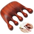thumbnail image 4 of Peine de madera peine para masaje del cuero cabelludo masajeador corporal para cabeza cuello hombros manos masaje de manos y pies palo de madera cuidado relajante de la ANGGREK Otros, 4 of 8