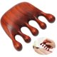 thumbnail image 4 of Peine de madera peine para masaje del cuero cabelludo masajeador corporal para cabeza cuello hombros manos masaje de manos y pies palo de madera cuidado relajante de la ANGGREK Otros, 4 of 8