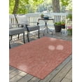 thumbnail image 4 of Rugs.com Outdoor Solid Collection Rug – 6' x 9' Rust Red Flatweave Rug Perfect For Bedrooms, Dining Rooms, Living Rooms, 4 of 4