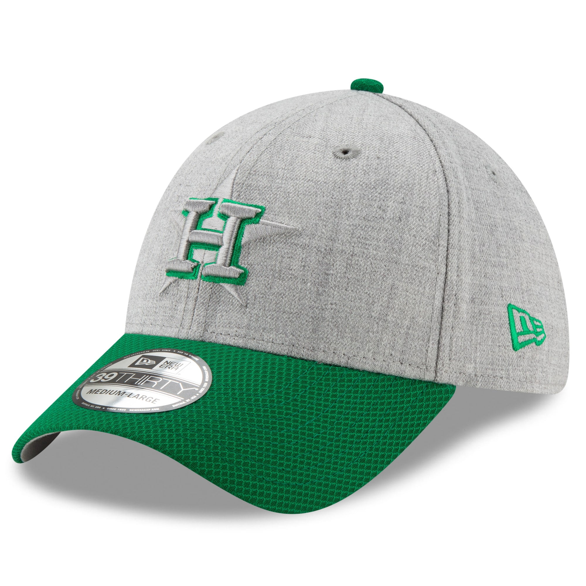 Men's New Era Gray/Green Houston Astros 