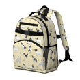 thumbnail image 2 of Border Collie and Samoyed Cute School Backpack Bag for School with Padded Back and Adjustable Shoulder Straps 15.25"x11.5"x5.25", 2 of 5
