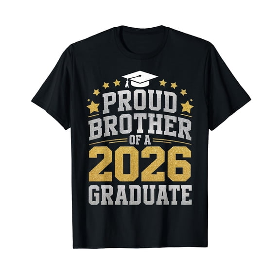 Proud Brother Of A 2026 Graduate Class Of 2026 Brother T-Shirt