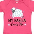 thumbnail image 4 of Inktastic My Babcia Loves Me Boys or Girls Baby Bodysuit, 4 of 5