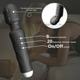 thumbnail image 6 of Centerel Vibrator Wand, Wand Massager Personal Body Massager with 8 Speeds 20 Vibration Modes,Black , Personal Massage Wand, 6 of 9