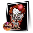 thumbnail image 3 of Cuadros Decorativos 5D diamante pintura dibujos animados payaso completo redondo taladro DIY manualidades mosaico imagen Kit JShteea Nuevos Originales, 3 of 9