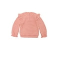 thumbnail image 4 of Wonderluxe Baby Girls' Long Sleeve Sweatshirt and Pant, 3-Piece Set, Sizes 0-3M-24M, 4 of 13