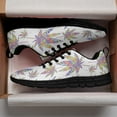 thumbnail image 3 of Marijuana Leaf Shoes for Men Women Running Sneakers Breathable Casual Sport Tennis Shoes Gift for Him Her Black Size 9.5, 3 of 5