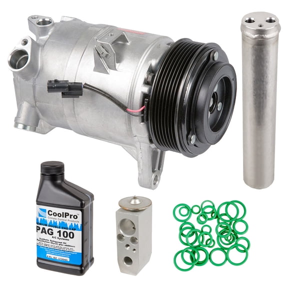 OEM AC Compressor w/ A/C Repair Kit For Nissan Maxima 2009 2010 2011 2012 2013 2014 - BuyAutoParts