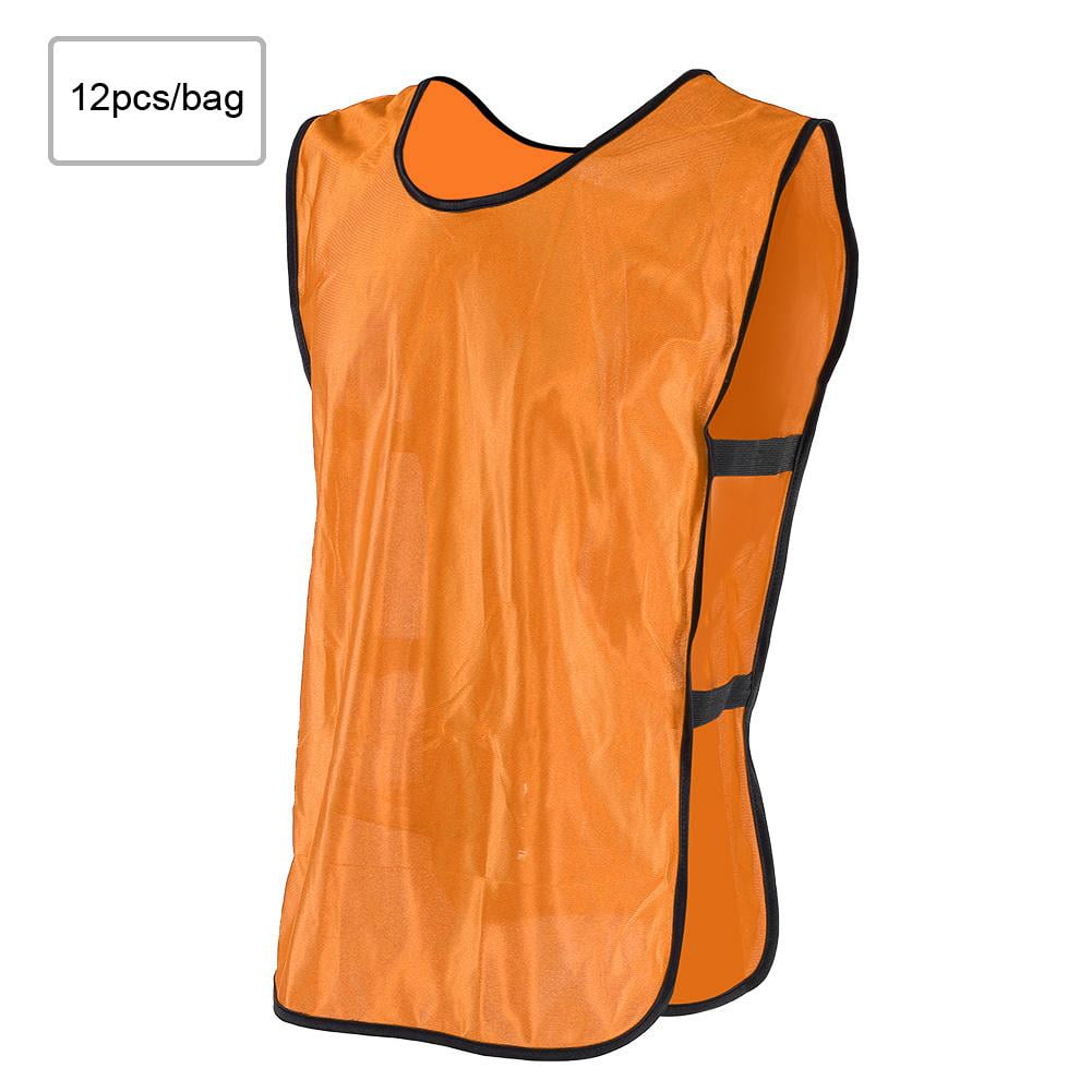 OTVIAP Scrimmage Training Vests,12 Pack Jerseys Sleeveless Breathable