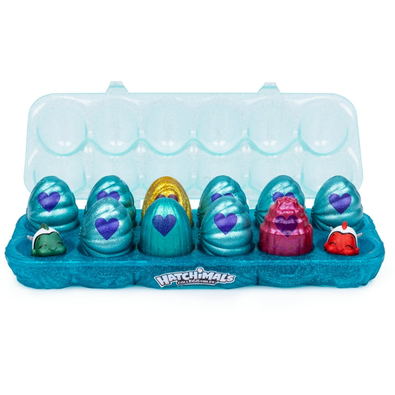 Hatchimals CollEGGtibles, Shimmer Babies 12-Pack Egg Carton 