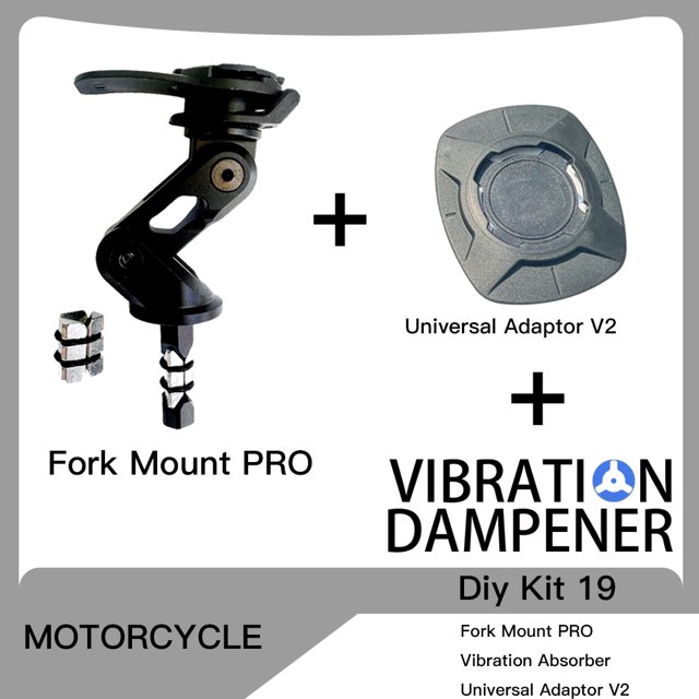 Motorcycle Phone Mount Fork Mount / Form Mount PRO Phone Holder