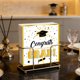 thumbnail image 4 of Juego de materiales para fiestas de graduación 2026 - Platos de vajilla desechables, vasos y servilletas - Clase de felicitaciones Diseño de Graduación Oro para Adultos, 4 of 6