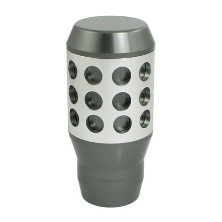 - Unique Bargains Unique Bargains Car Universal Manual Gear Shift Knob Stick Shifter Cover Gray Silver Tone