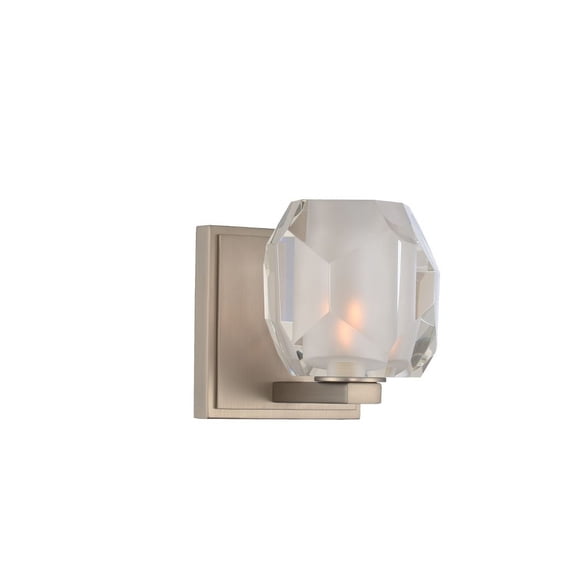 5 Inch 3W 1 Led Bath Vanity-Satin Nickel Finish Kalco Lighting 302831Sn