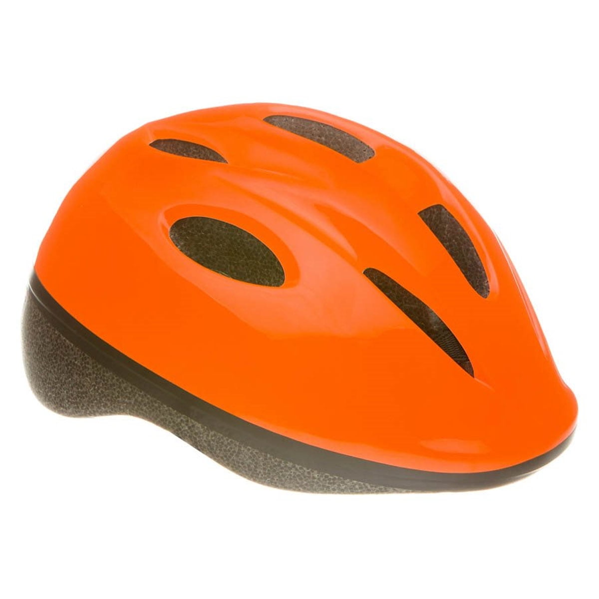 orange cycling helmet