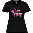 thumbnail image 3 of Inktastic Las Vegas Flamingo Silhouette in Pink Women's Plus Size T-Shirt, 3 of 5
