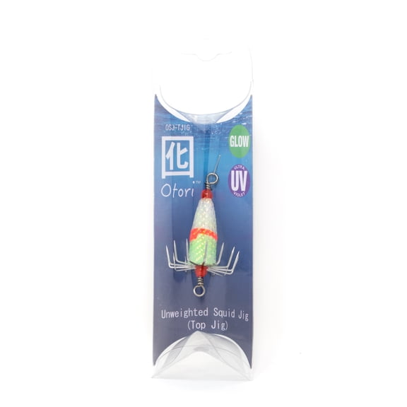 Beau Mac Otori Squid Top Jig Small Green Glow
