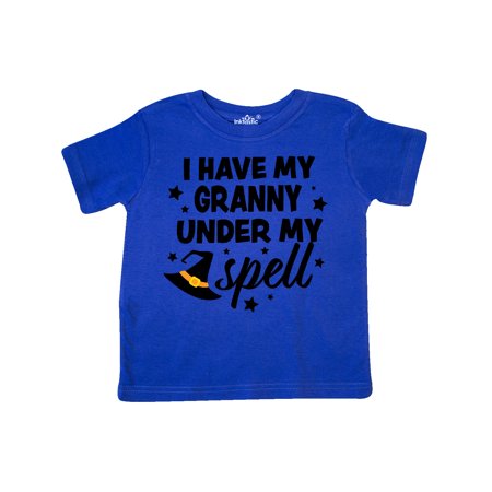 

Inktastic I Have My Granny Under My Spell with Cute Witch Hat Gift Toddler Boy or Toddler Girl T-Shirt