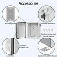 TG4THT-Electrical Box, IP67 Waterproof Hinged Cover Stainless Steel ...