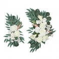 thumbnail image 1 of 2x Wedding Arch Flower Swag Handmade Decorative Artificial Flower Arch Decor for H, 1 of 9