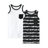 The Children's Place Boys Pocket Tank Top, 2-Pack, Sizes 4-16