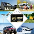 PUPVWMHB LiFePO4 12V 100Ah Automotive Battery with Build-in Battery