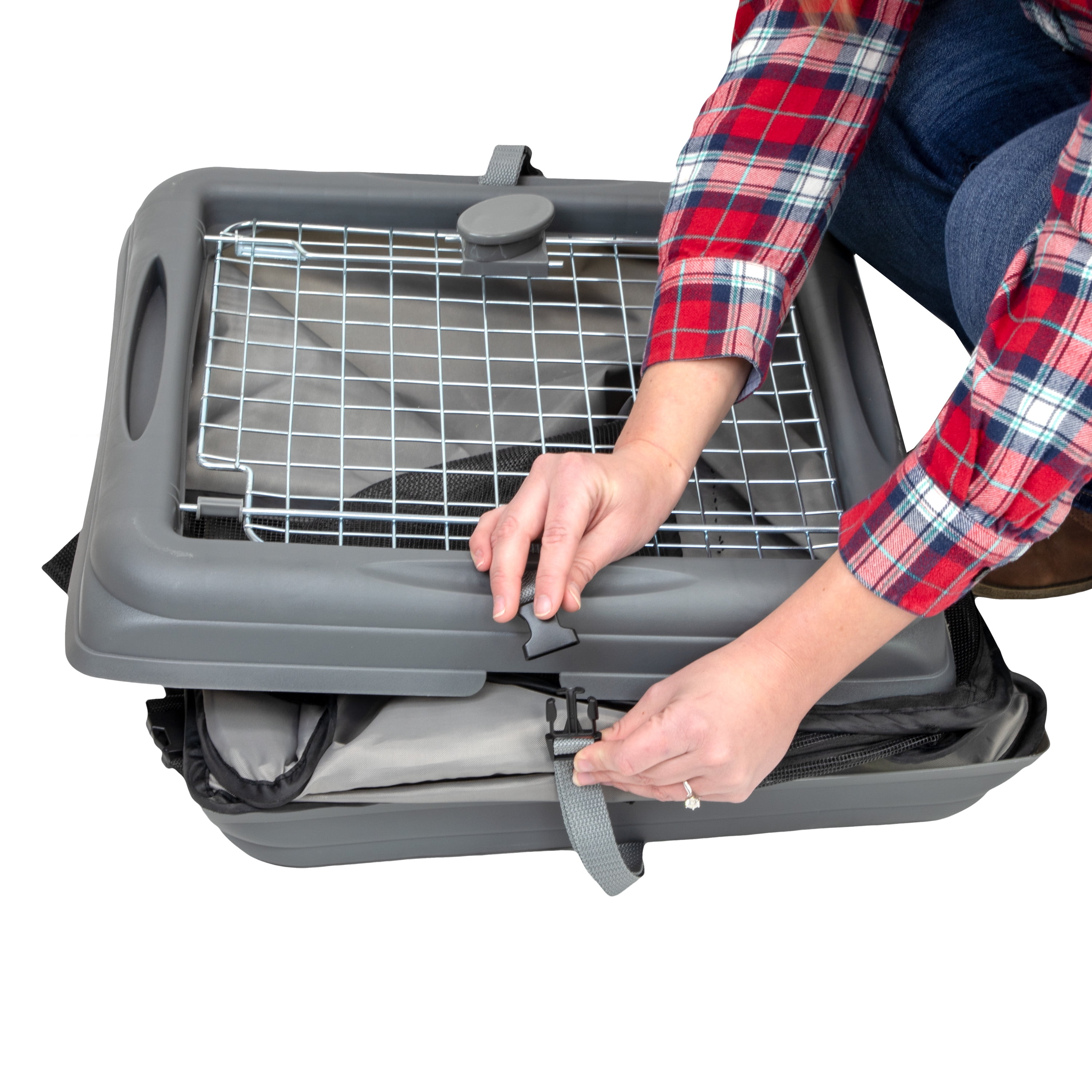 Sport Pet Car Seat Pet Crate with divider