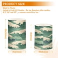 thumbnail image 6 of Yayeee Flameless Candles with Remote Flickering Battery Operated Multi Color Changing, Green Wave Pattern, 6 of 7