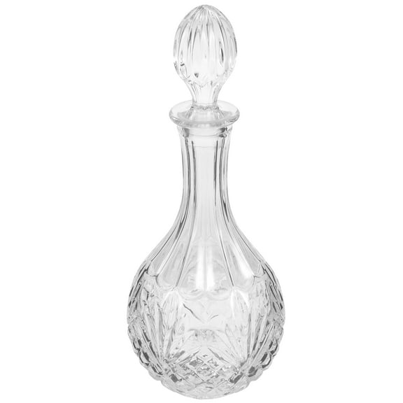 UPKOCH Transparent Glass Decanter for Red Wine Use Shiny and Design 850ml