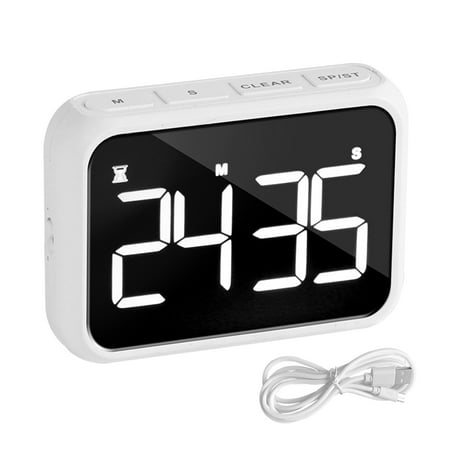 

Azhf New Arrivals 3 Brightness Level Magnetic Suction Home LED Display Digital Timer Large Screen
