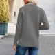 thumbnail image 4 of Puntoco Chaqueta Y Blusa De Manga Larga Con Botones Y Solapa De Color Liso Para Mujer, 4 of 7