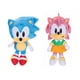 thumbnail image 1 of Peluche Sonic The Hedgehog de 9 pulgadas, paquete de 2 unidades, Sonic & Amy, 1 of 1