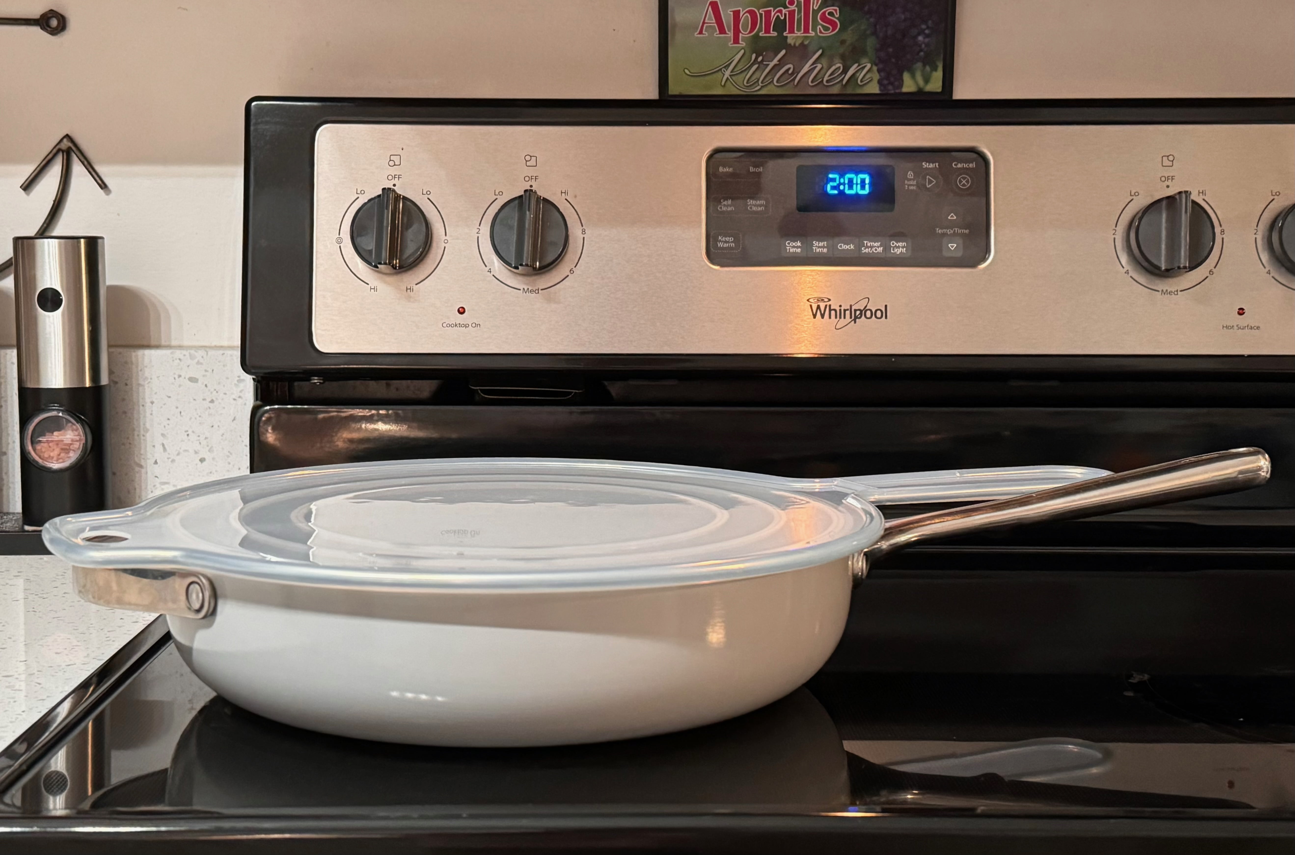 Mainstays Oven Safe Universal Silicone Lid for Pots for 12.8"