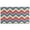 Colorful Geometric Chevron, variant on Colorful Geometric Chevron Pattern Door Rugs,Washable Non Slip Door Mats Indoor,Decorative Door Mats,Entry Mat Indoor for Entrance,Bedroom,Kitchen,Bathroom,16"x24"