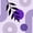 Purple 7, variant on jejeloiu Soft Abstract 7pcs Queen Bedding For Men Women,Pastel Print Bedding Comforter Set Queen,Purple White,Reversible