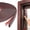 Brown, variant on Window Door Seal Strip Sound Insulation Strips 6M/1Roll D Shape Collision and Sound Self-Adhesive Weather Stripping Door Seal