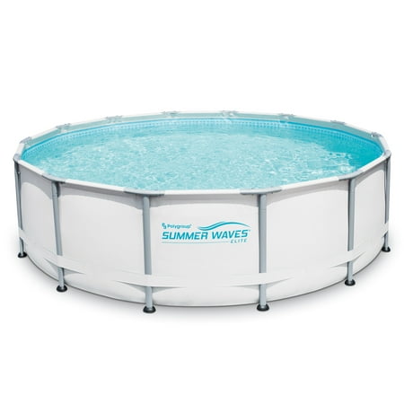 waves summer pool elite swimming frame filter x42 premium ft pump ground above system pools 1000 cartridge ladder gph gfci