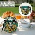 thumbnail image 2 of ZUXONGSY Sunflower Cow Teapot Cozy Teapots Dust Cover with Elastic Band Drawstring Insulated Kettle Cover Easy to Install And Washable for Home Kitchen Teapot Covers, 2 of 6