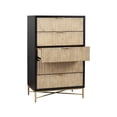 thumbnail image 3 of Origins by Alpine 5-Drawers Larsen Bedroom Chest in Black, 3 of 4