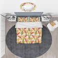 thumbnail image 3 of Designart 'Summer Jungle Pattern with Tropical Flowers Heliconia' Tropical Duvet Cover Set, 3 of 4