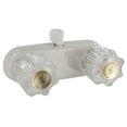 thumbnail image 3 of Grifo Valterra PF223242 con rompe vacío blanco de 4", 3 of 4