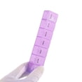 thumbnail image 5 of Unique Bargains 1 Pc 7 Grids Single Row Hung-Chain Pill Case Waterproof for Travel Clear Pink, 5 of 6