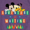 thumbnail image 3 of Disney - Mickey & Pluto - Adventure is Waiting - Toddler & Youth Girls Short Sleeve Graphic T-Shirt, 3 of 5