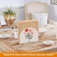 thumbnail image 6 of Yayeee Napkin Holder for Table Kitchen Paper Tissue Organization, Pink Flower, 6 of 8